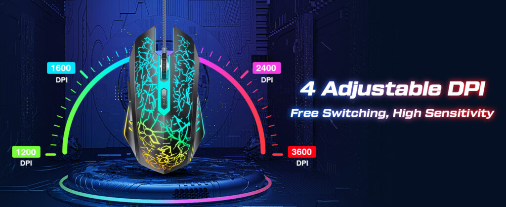 mouse dpi and polling rate setting